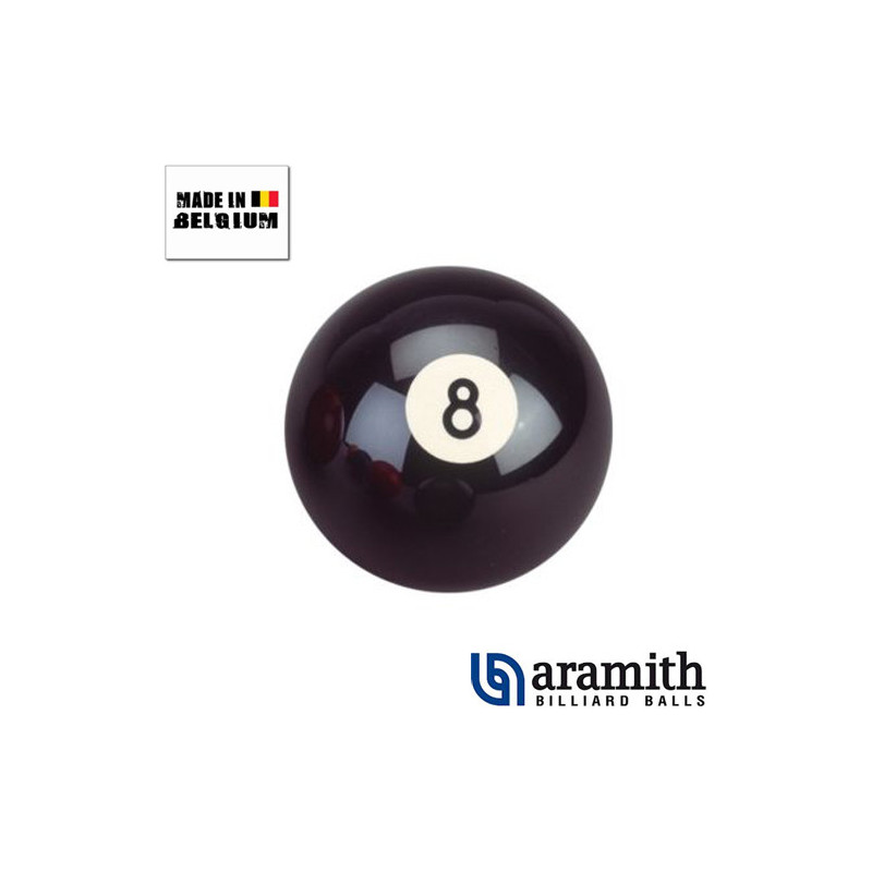 Bille Noire Aramith N°8 57,2 mm