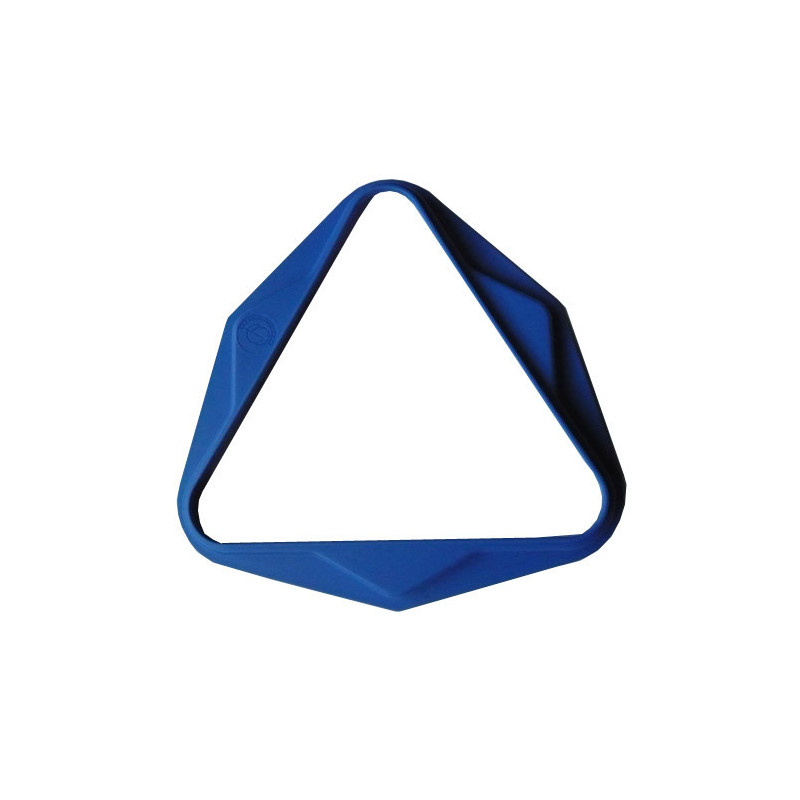 Triangle plastique Bleu 50,8 mm