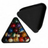 Triangle plastique Noir ( support) 57 mm