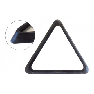 Triangle en plastique noir 47 mm pour billard