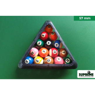 Triangle de billard bois 57 mm