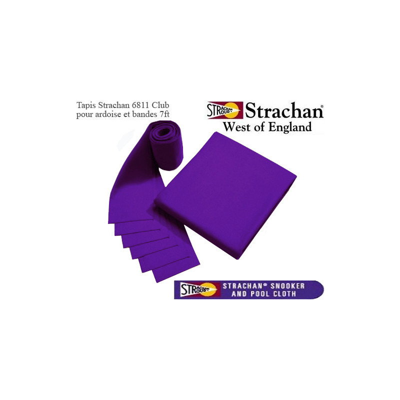 Tapis Strachan 6811 WoE Pré Découpé 7ft violet
