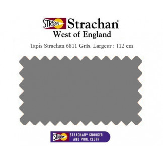 Tapis Strachan 6811 WoE coloris Gris, largeur 112 cm