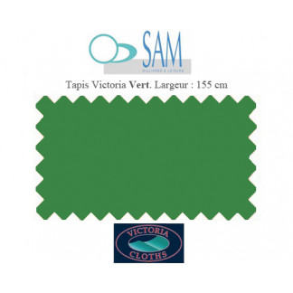 Tapis Victoria 155cm coloris vert