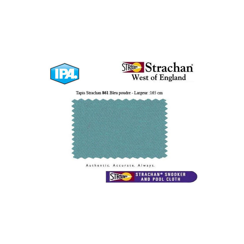 Tapis Strachan 861 Pré Découpé 7ft Bleu Poudre