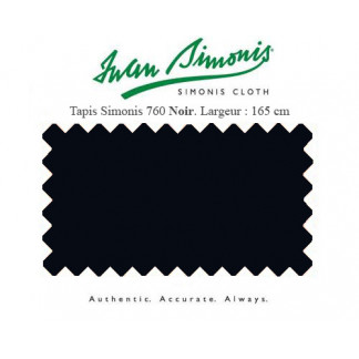 Tapis Simonis 760 165 cm noir