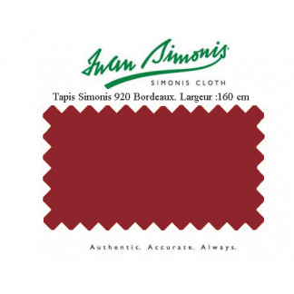 Tapis Simonis 920 160 cm Bordeaux