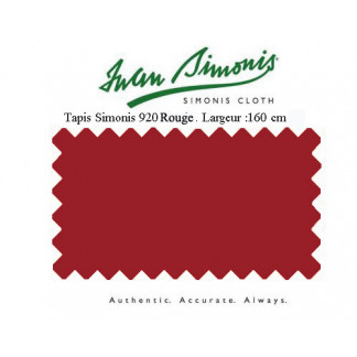 Tapis Simonis 920 160 cm rouge