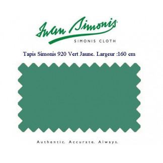 Tapis Simonis 920 160 cm vert Jaune