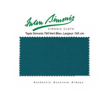 Tapis Simonis 760 165 cm vert Bleu