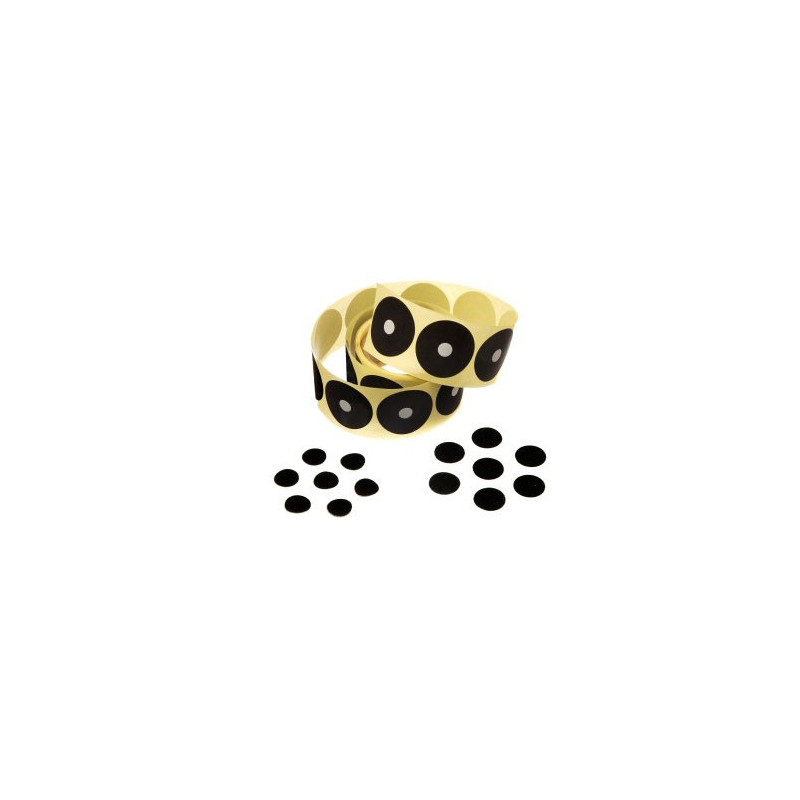 Spot Noir de 12.5 mm (par 50)