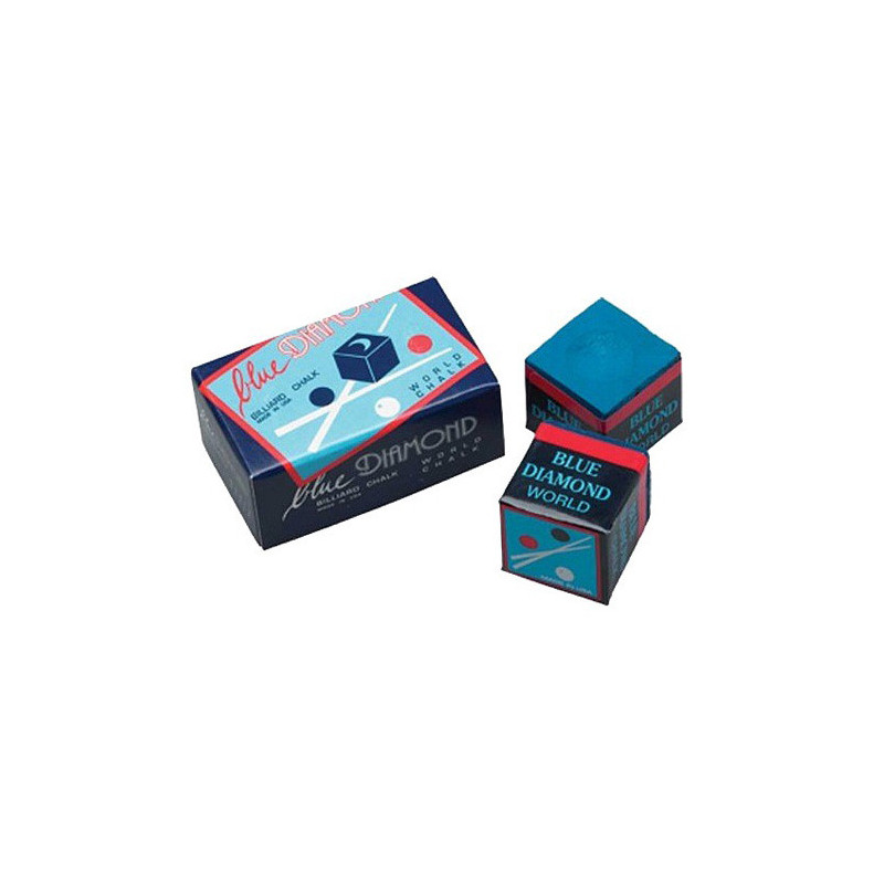 Craie de billard Master bleue (2pcs)