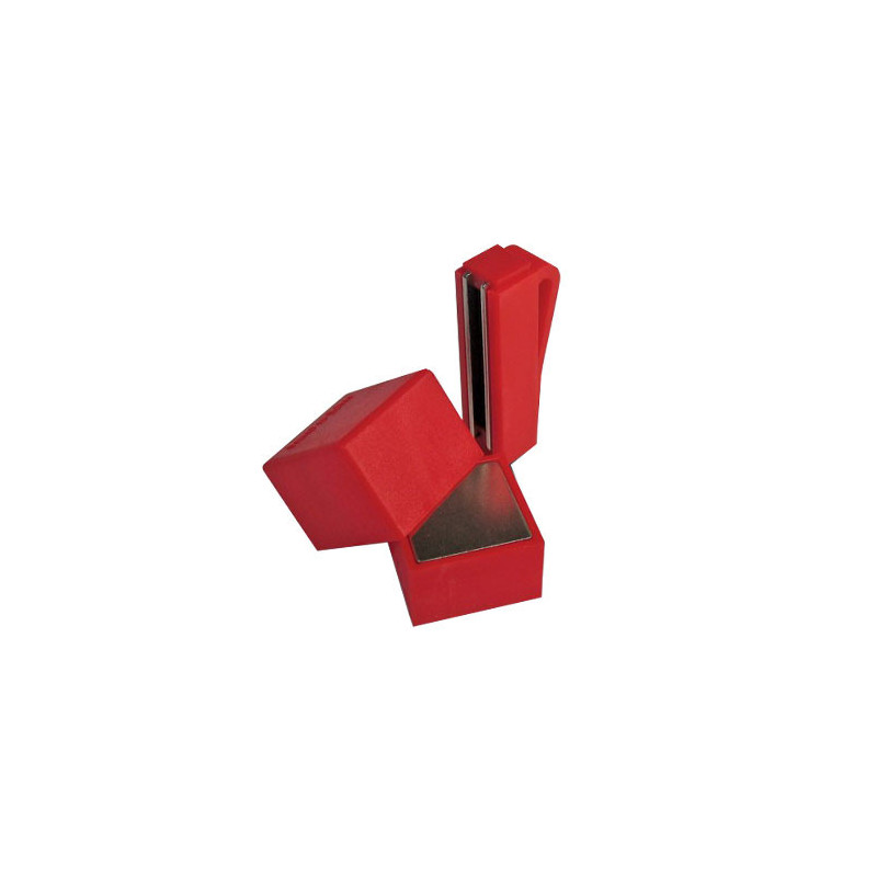 Porte-Craie Aimanté Rouge