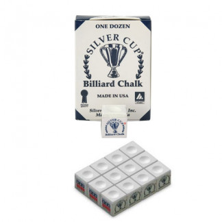 Boîte de 12 craies Silver Cup Blanc