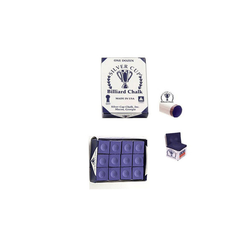Boîte de 12 craies Silver Cup Violet