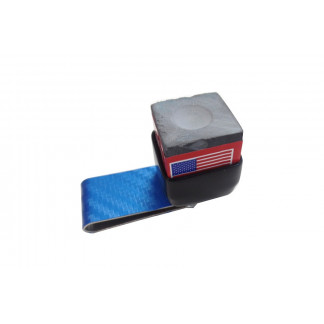 Porte-craie magnétique Carbone Bleu Master/Triangle/Standard
