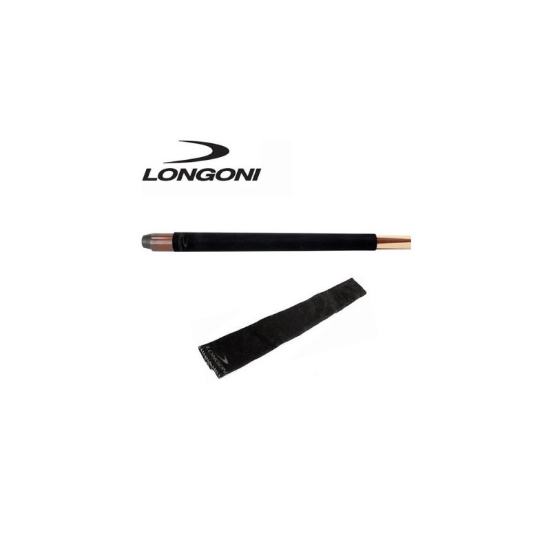 Manchon Longoni Toscana cuir de 32 cm Noir