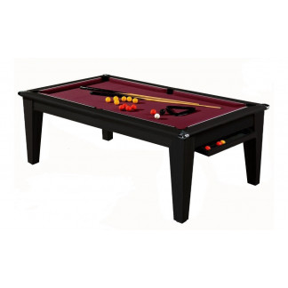 Billard Pool York 6ft Noir