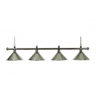 Luminaire 4 globes Argent