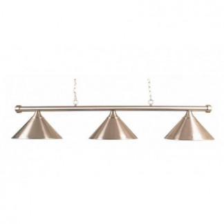 Luminaire 3 globes Alu Brossé 150 cm