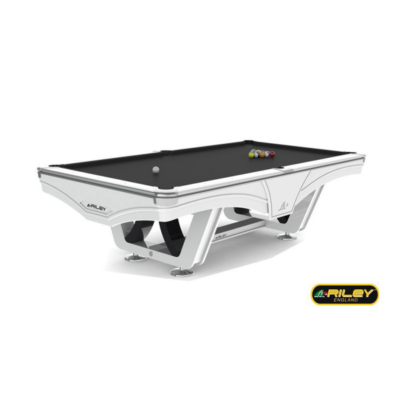 Billard Américain Ray RILEY 9ft Blanc