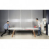 Table de ping pong convertible standard 274 coloris blanc