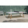 Table de ping pong convertible standard 274 coloris blanc