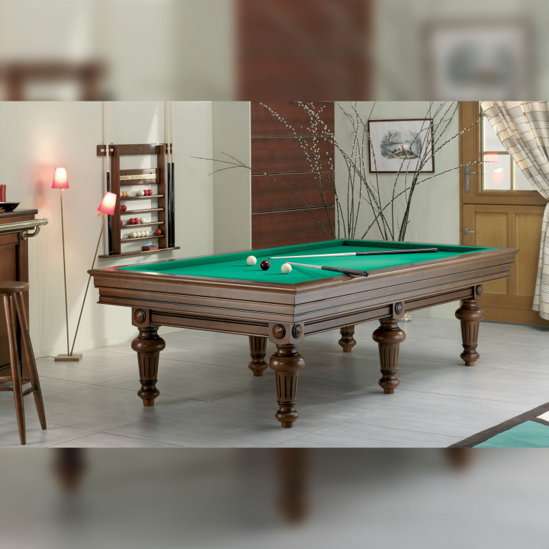 Billard bois - Table billard convertible bois massif