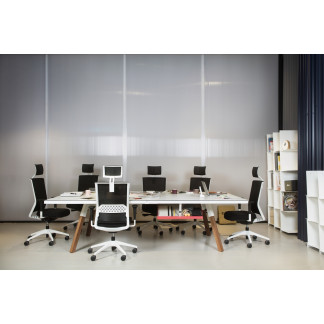 Table de ping pong convertible standard 274 coloris blanc