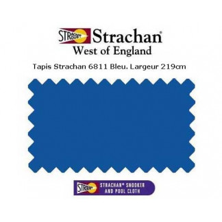 Tapis Pool Strachan 6811 WoE Bleu Royal largeur 219 cm