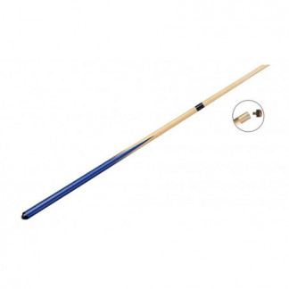 Queue billard Pool 145 cm 1/2 Bleue