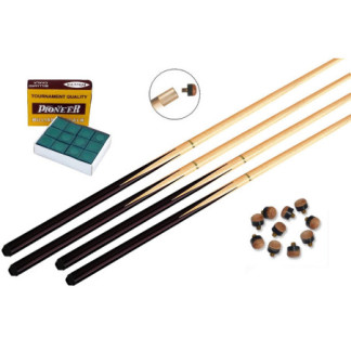 Kit d'accessoires de qualité supérieure pour table de billard - 32 pièces -  Bâtons de queues de billard - Ensemble de boules de pont (Kit-16) :  : Sports et Plein air