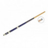 Queue de billard mixte grip bleu
