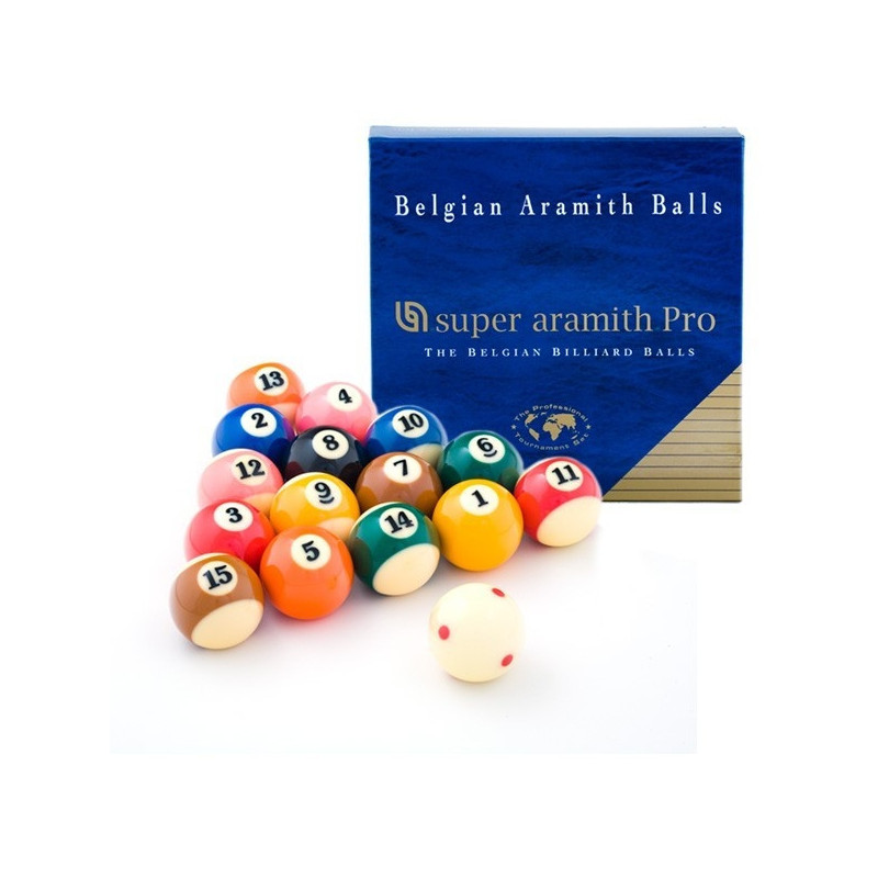 スーパーアラミスプロ TV プロカップ Billes de billard américain Aramith Pro-Cup TV Ø 57,2mm