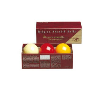 Billes de billard Aramith Tournament 61,5 mm Carambole