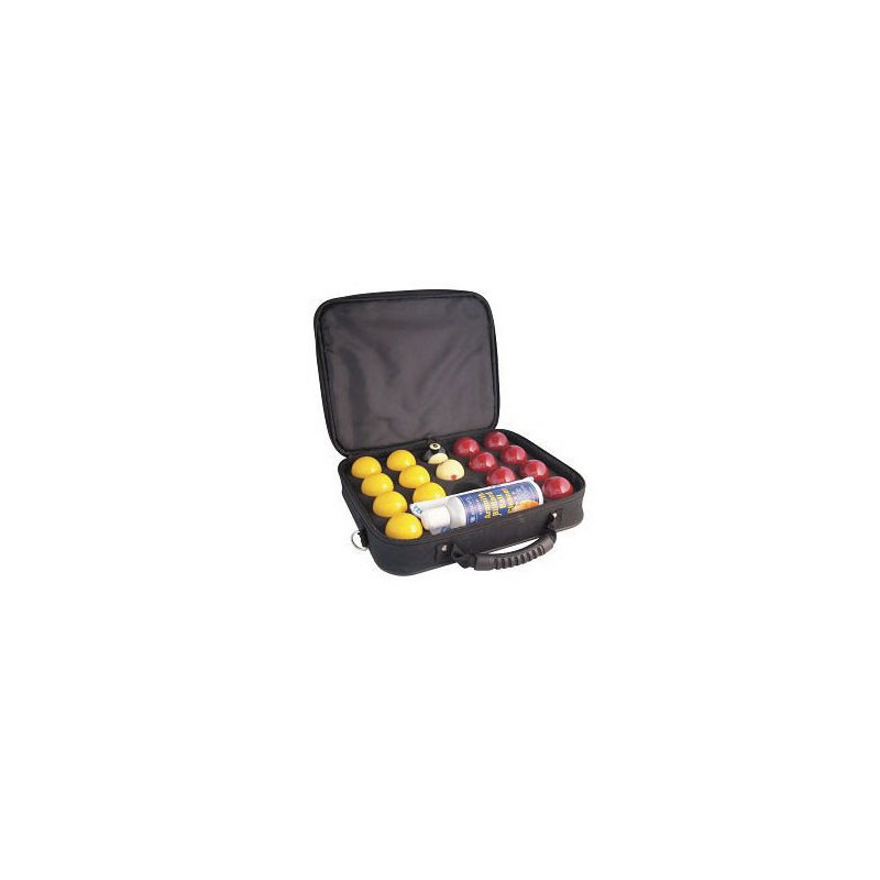 Valise Nylon & Billes Pool Pro Cup de billard 50,8 mm