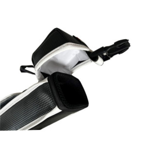 Boitier Fury 2 fûts 3 flèches Noir Carbon et Blanc