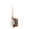 Porte-queues Design RS Barcelona Blanc