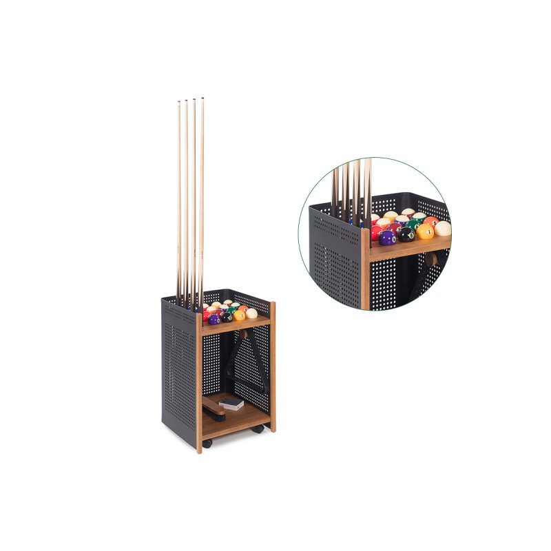 Porte-queues Design RS Barcelona Noir