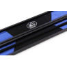 Boîtier Baize Master Patch Luxury Series bleu et noir pour 2 queues Monobloc