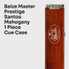 Boîtier Baize Master Pro Aluminium Series pour 2 queues Monobloc