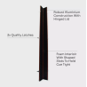 Boîtier Baize Master Pro Aluminium Series pour 2 queues Monobloc