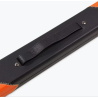 Boîtier Baize Master Arrow Series orange et noir pour 2 queues Monobloc
