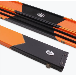 Boîtier Baize Master Arrow Series orange et noir pour 2 queues Monobloc