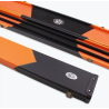 Boîtier Baize Master Arrow Series orange et noir pour 2 queues Monobloc