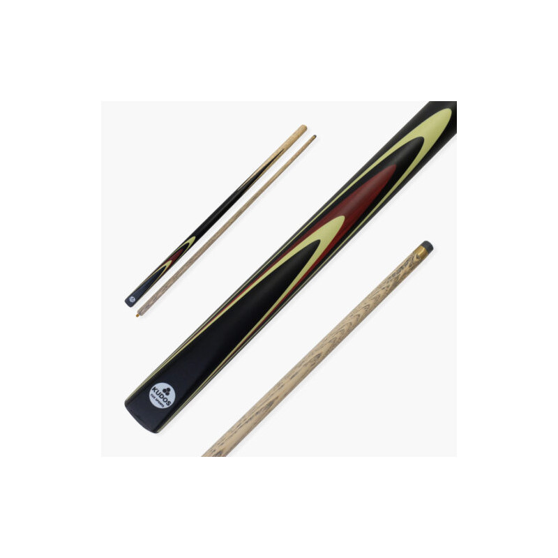 Queue de billard Kudos Classic Ruby Pulse 145 cm 1/2 - 10mm Pool et Snooker