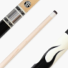 Queue de billard Américain Jonny 8Ball Black Flame 1/2 - 11mm