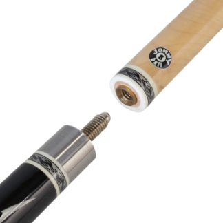 Queue de billard Américain Jonny 8Ball Black Flame 1/2 - 11mm
