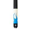 Queue de billard Américain Jonny 8Ball Blue Flame 1/2 - 11mm