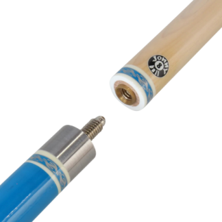 Queue de billard Américain Jonny 8Ball Blue Flame 1/2 - 11mm
